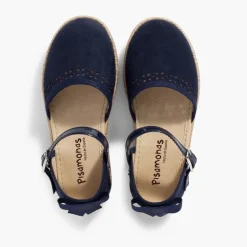 Menina Pisamonas Alpargata Picotado Laco Traseiro