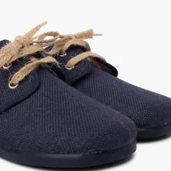 Menino Pisamonas Blucher Lona Fecho Atacadores Rusticos