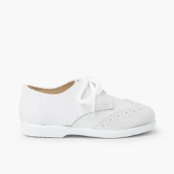 Menino Pisamonas Blucher Picotado Pele Menino