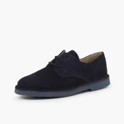 Menino Pisamonas Bluchers Camurca Lisos Sapatos De Festa Menino