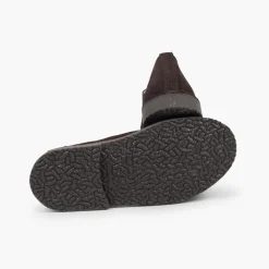 Menino Pisamonas Bluchers Camurca Lisos Sapatos De Festa Menino
