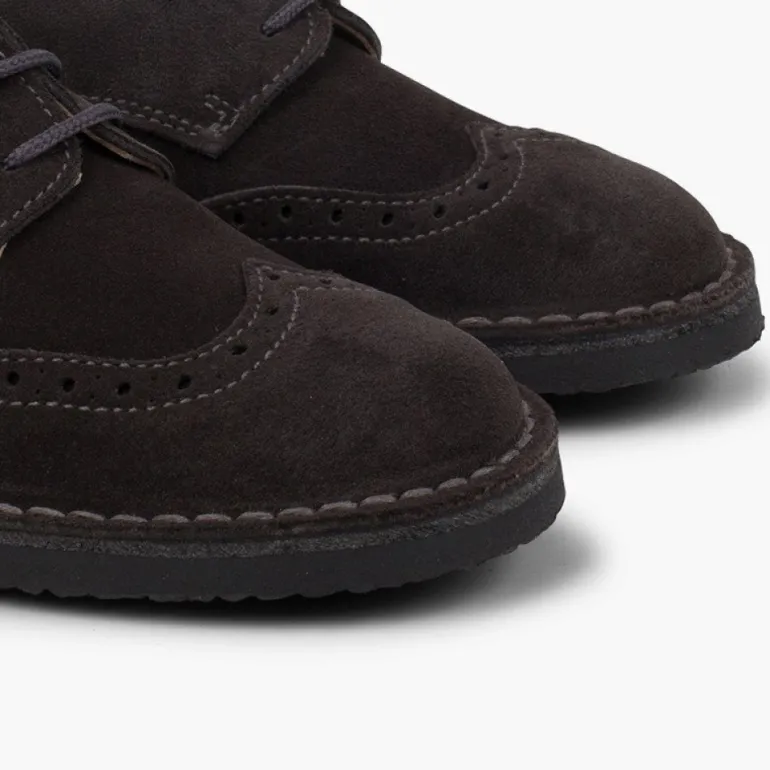 Menino Pisamonas Bluchers Camurca Picotados Para Festa Menino