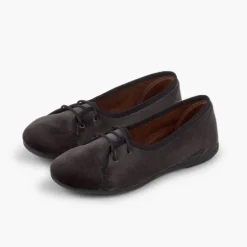 Menina Pisamonas Bluchers Menina Veludo Decotados