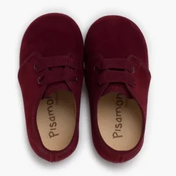 Menina Pisamonas Bluchers Tipo Camurca Atacador Gorgorao