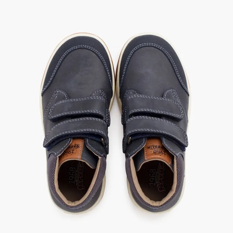 Menino Pisamonas Bota Casual Garvalin Fecho Aderente