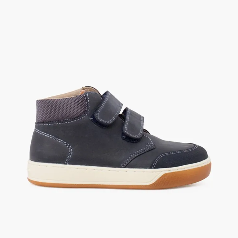 Menino Pisamonas Bota Casual Garvalin Fecho Aderente