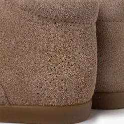 Menina Pisamonas Bota Estilo Inglês Camurca