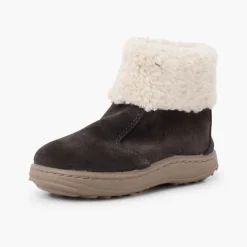 Menino Pisamonas Bota Sola Sport Fecho-Eclair E Pelo