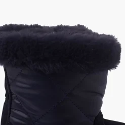 Menina Pisamonas Botas Acolchoadas Rebordo Pelinho