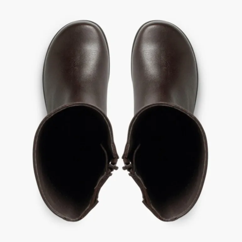 Menina Pisamonas Botas Altas Pele Lisas