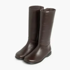 Menina Pisamonas Botas Altas Pele Lisas