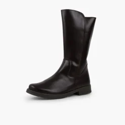 Menina Pisamonas Botas Altas Pele Menina E Mulher Cano Largo