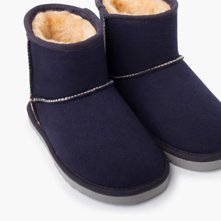 Menino Pisamonas Botas Baixas Tipo Australianas Mulher E Criancas