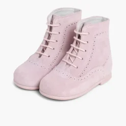 Menino Pisamonas Botas Camurca Atacadores
