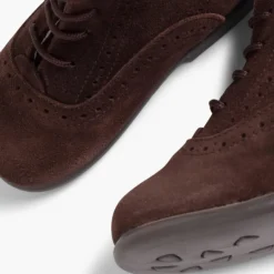 Menino Pisamonas Botas Camurca Atacadores