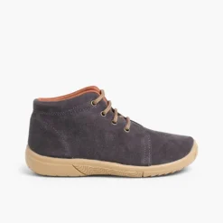 Menino Pisamonas Botas Camurca Biqueira Reforcada