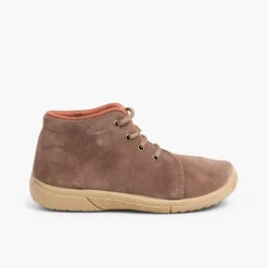 Menino Pisamonas Botas Camurca Biqueira Reforcada