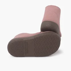 Menina Pisamonas Botas Camurca Criancas Atacadores Intercambiaveis