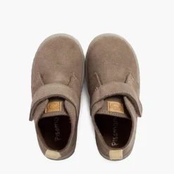 Menino Pisamonas Botas Camurca Criancas Sola Sport Tira Aderente