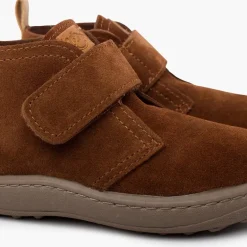 Menino Pisamonas Botas Camurca Criancas Sola Sport Tira Aderente