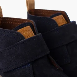 Menino Pisamonas Botas Camurca Criancas Sola Sport Tira Aderente