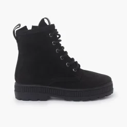 Menina Pisamonas Botas Camurca Estilo Militar Criancas