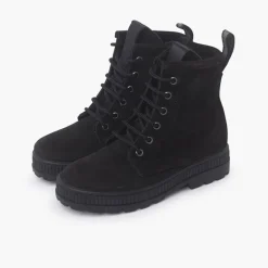 Menina Pisamonas Botas Camurca Estilo Militar Criancas