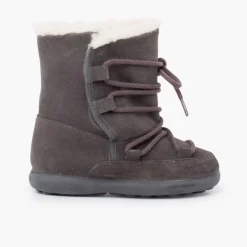 Menina Pisamonas Botas Cano Felpudo Fecho Aderente