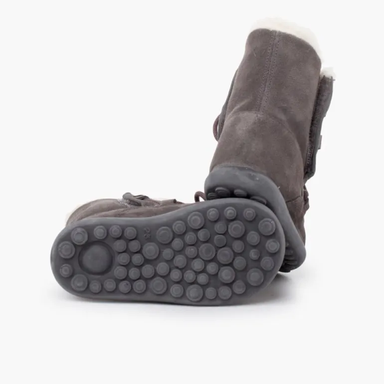 Menina Pisamonas Botas Cano Felpudo Fecho Aderente