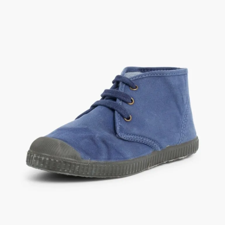 Menina Pisamonas Botas Crianca Com Atacadores Inverno