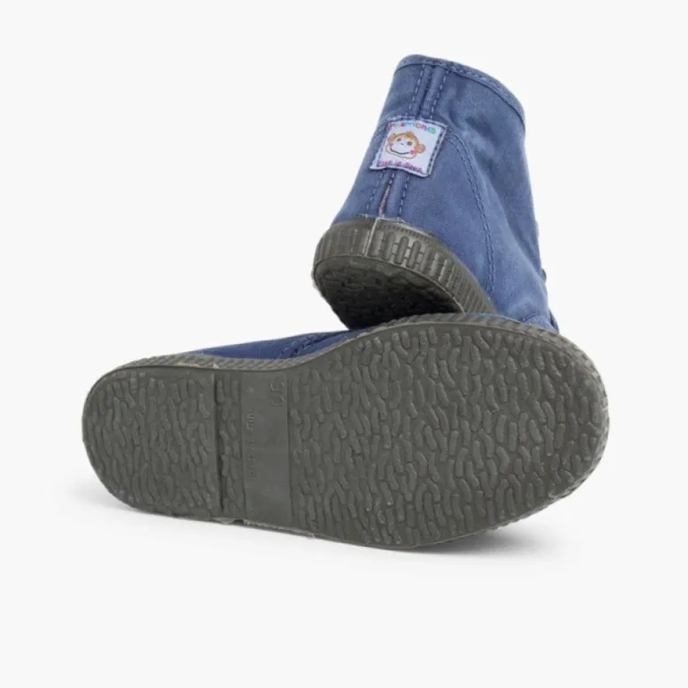 Menina Pisamonas Botas Crianca Com Atacadores Inverno