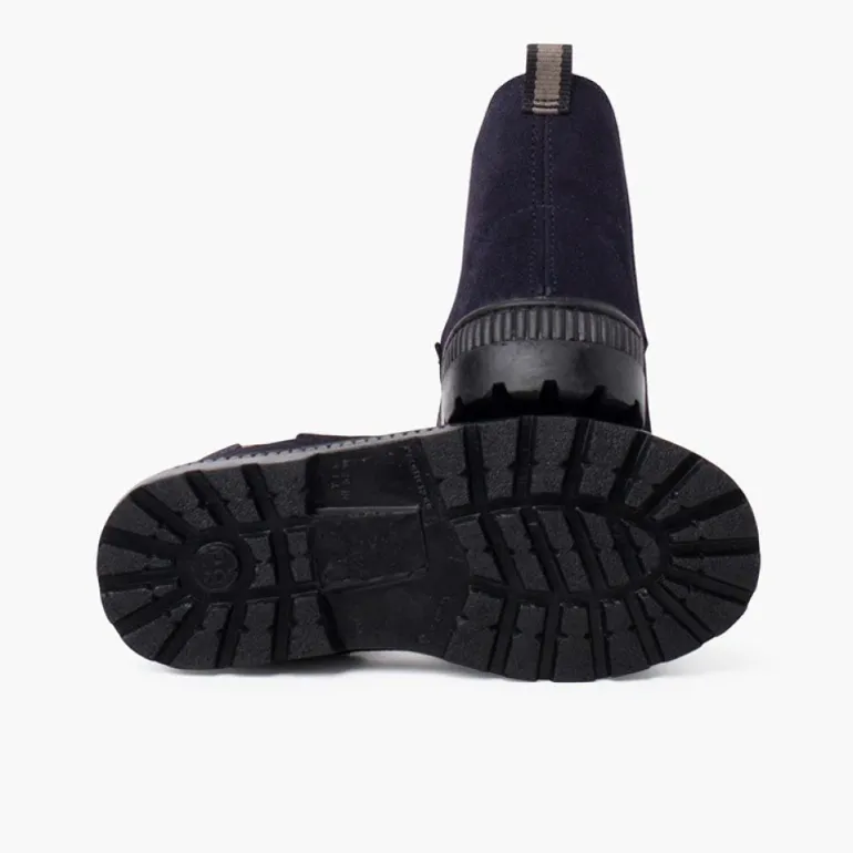 Menina Pisamonas Botas Crianca Sola Track Com Elastico