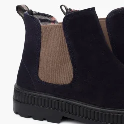 Menina Pisamonas Botas Crianca Sola Track Com Elastico