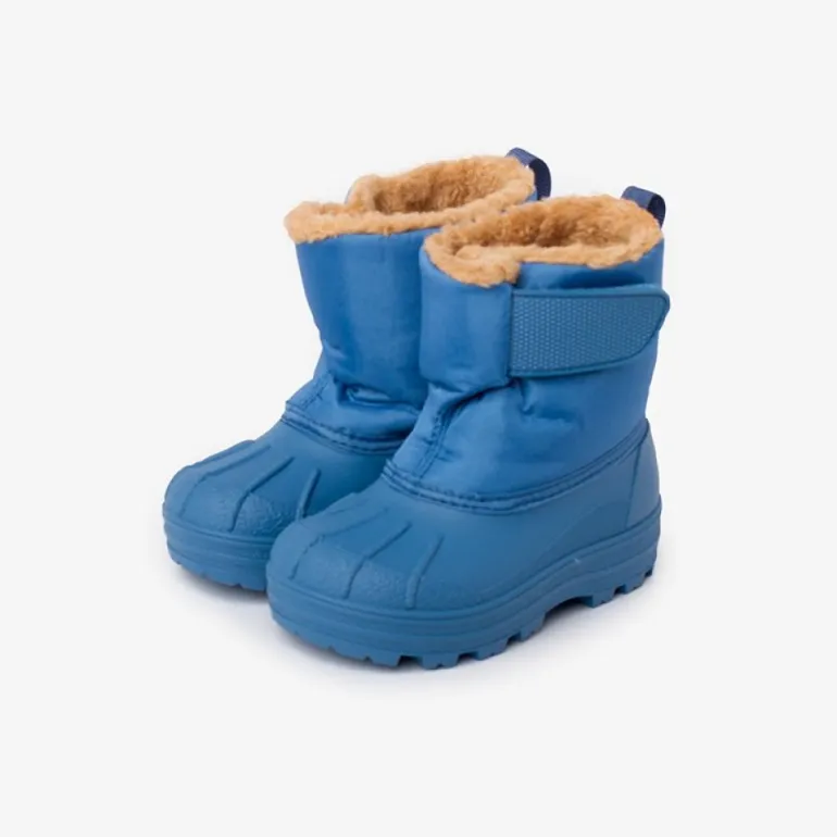 Menina Pisamonas Botas De Neve Forro Felpudo Fecho Aderente
