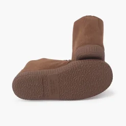Menina Pisamonas Botas De Pelo Interior Com Atacadores