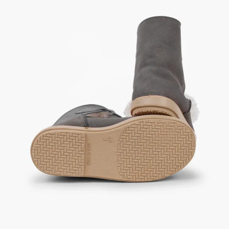 Menina Pisamonas Botas Estilo Esquimo Menina Com Pompons
