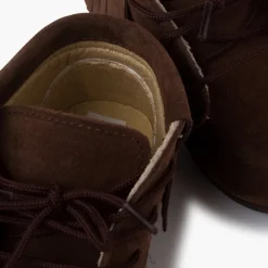 Menina Pisamonas Botas Franjas Atacadores Primeiros Passos