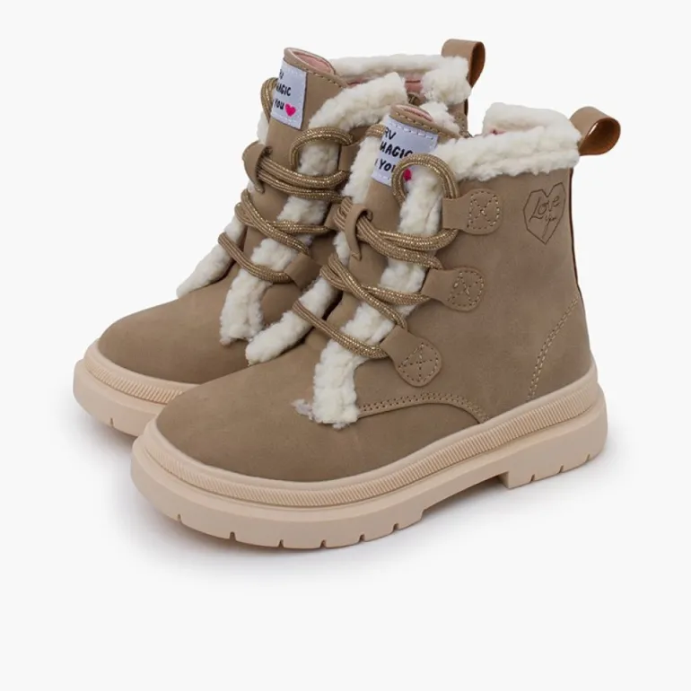Menina Pisamonas Botas Garvalin Pelinho Atacadores