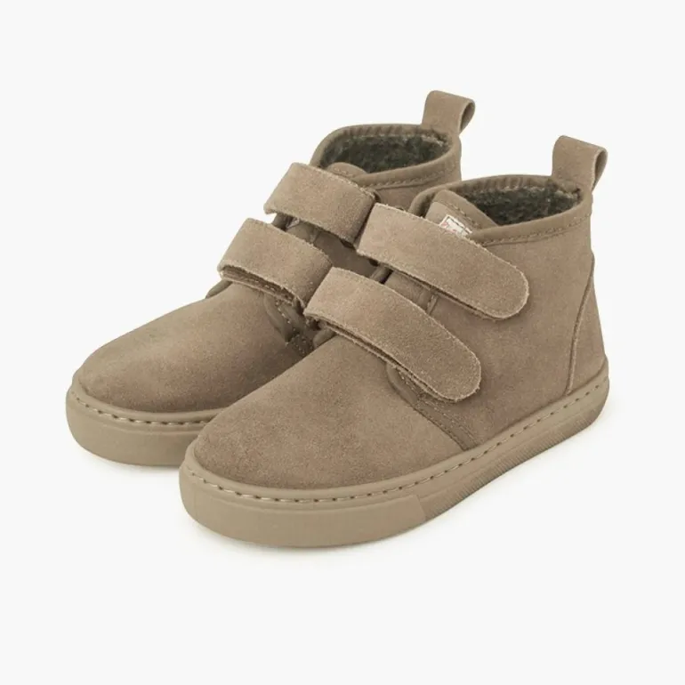 Menina Pisamonas Botas Inverno Dupla Tira Aderente