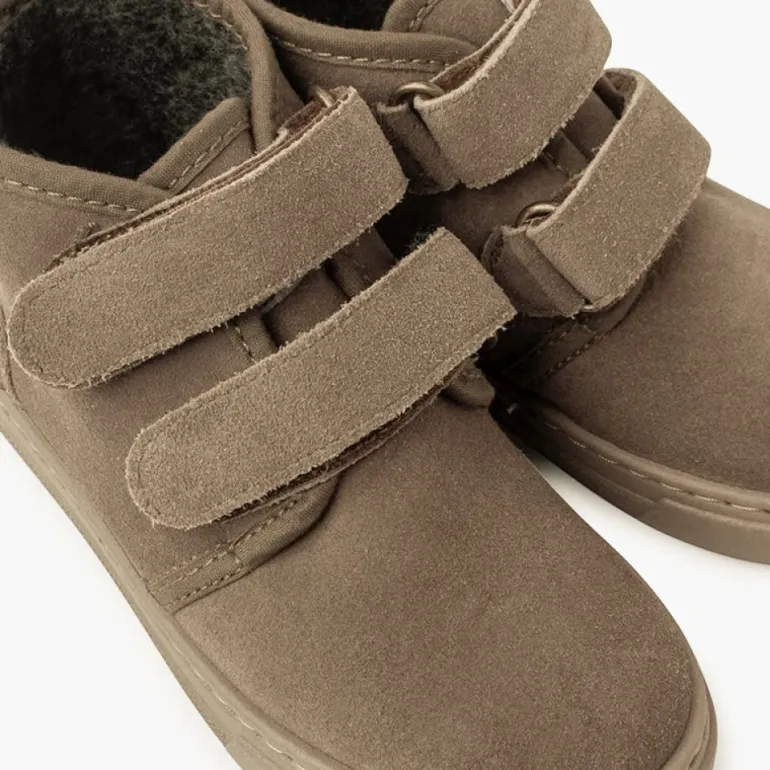 Menina Pisamonas Botas Inverno Dupla Tira Aderente