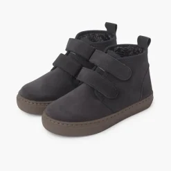 Menina Pisamonas Botas Inverno Dupla Tira Aderente