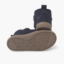Menina Pisamonas Botas Inverno Dupla Tira Aderente