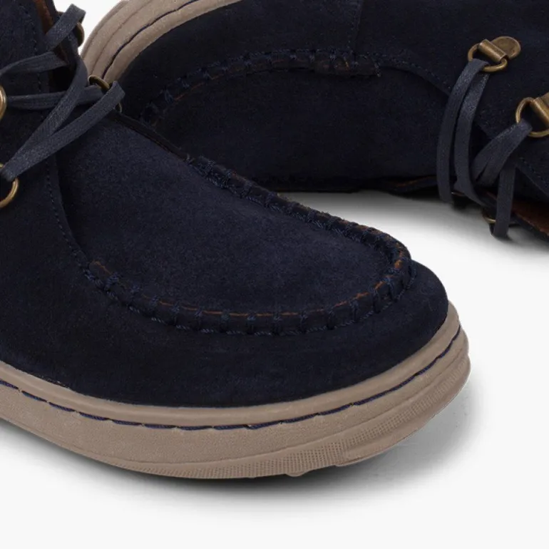 Menino Pisamonas Botas Kiowa Atacadores Sola Antiderrapante