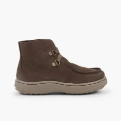 Menino Pisamonas Botas Kiowa Atacadores Sola Antiderrapante