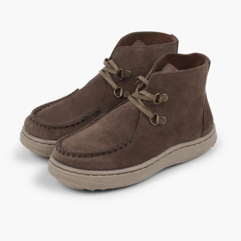 Menino Pisamonas Botas Kiowa Atacadores Sola Antiderrapante