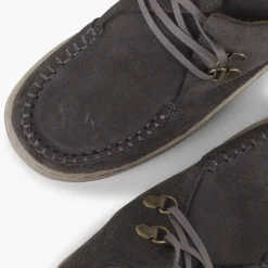Menino Pisamonas Botas Kiowa Atacadores Sola Antiderrapante