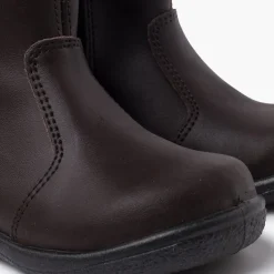 Menina Pisamonas Botas Lisas Pele Lavavel Criancas