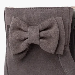 Menina Pisamonas Botas Menina Camurca Laco Lateral Grande
