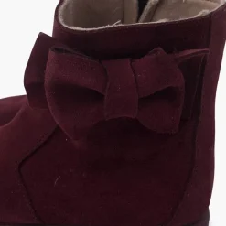 Menina Pisamonas Botas Menina Camurca Laco Lateral Grande