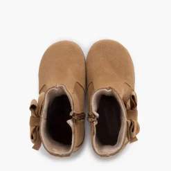 Menina Pisamonas Botas Menina Camurca Laco Lateral Grande